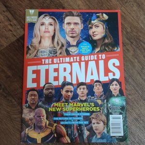 The Ultimate Guide to Eternals Angelina Jolie Salma Hayek Magabook Marvel hero